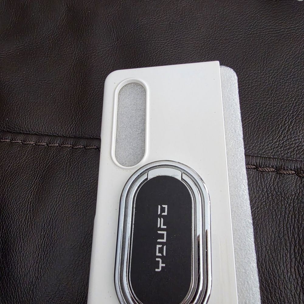 White and Black YOUPE Phone Case Samsung Galaxy Z Fold 3